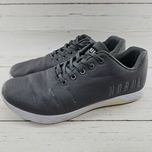 Nobull Mens Size 11 Gray CrossFit Trainer Performance Gym Sneaker Shoe‎